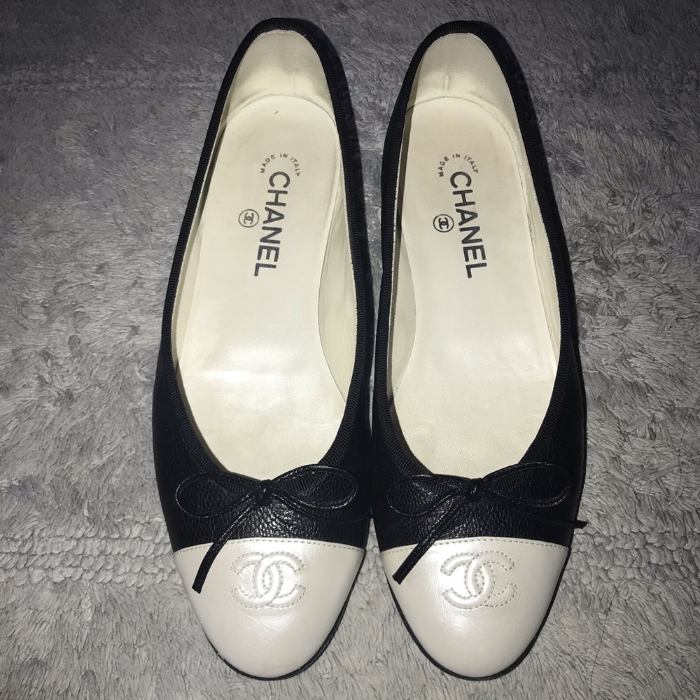 CHANEL ballet flats size 40 - Picture 1 of 6